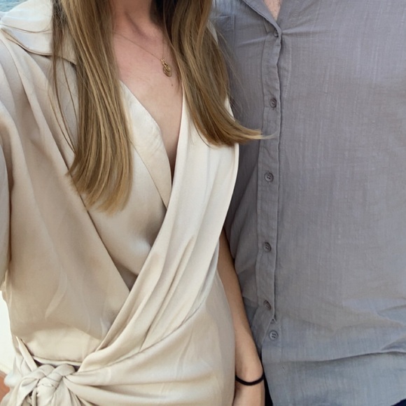 Silk midi Dress - Picture 8 of 8